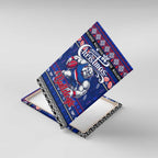 Bulldogs Football Xmas Canvas Wall Art Australia AFL Mascot