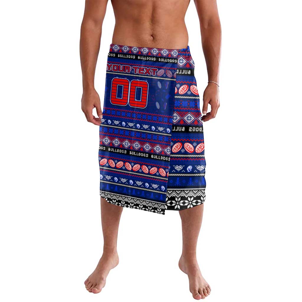 Personalized Bulldogs Rugby Xmas Lavalava Australia AFL Mascot