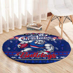 Bulldogs Football Xmas Round Carpet Australia AFL Mascot