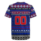 Personalized Bulldogs Rugby Xmas Rugby Jersey Australia AFL Mascot