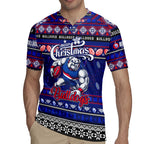 Personalized Bulldogs Rugby Xmas Rugby Jersey Australia AFL Mascot