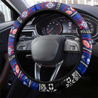 Bulldogs Football Xmas Steering Wheel Cover Australia AFL Mascot