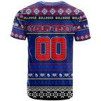 Personalized Bulldogs Rugby Xmas T Shirt Australia AFL Mascot