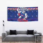 Bulldogs Football Xmas Tapestry Australia AFL Mascot
