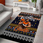 Giants Football Xmas Area Rug Australia AFL Mascot