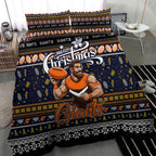 Giants Football Xmas Bedding Set Australia AFL Mascot