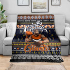 Giants Football Xmas Blanket Australia AFL Mascot