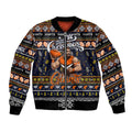 Personalized Giants Rugby Xmas Bomber Jacket Australia AFL Mascot