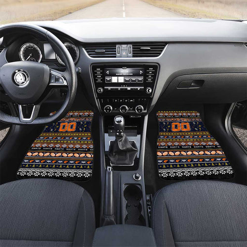 Giants Football Xmas Car Mats Australia AFL Mascot