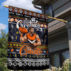 Giants Football Xmas Garden Flag Australia AFL Mascot