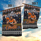 Giants Football Xmas Garden Flag Australia AFL Mascot