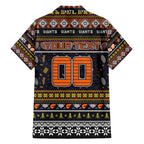 Personalized Giants Rugby Xmas Hawaiian Shirt Australia AFL Mascot