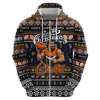 Personalized Giants Rugby Xmas Hoodie Australia AFL Mascot