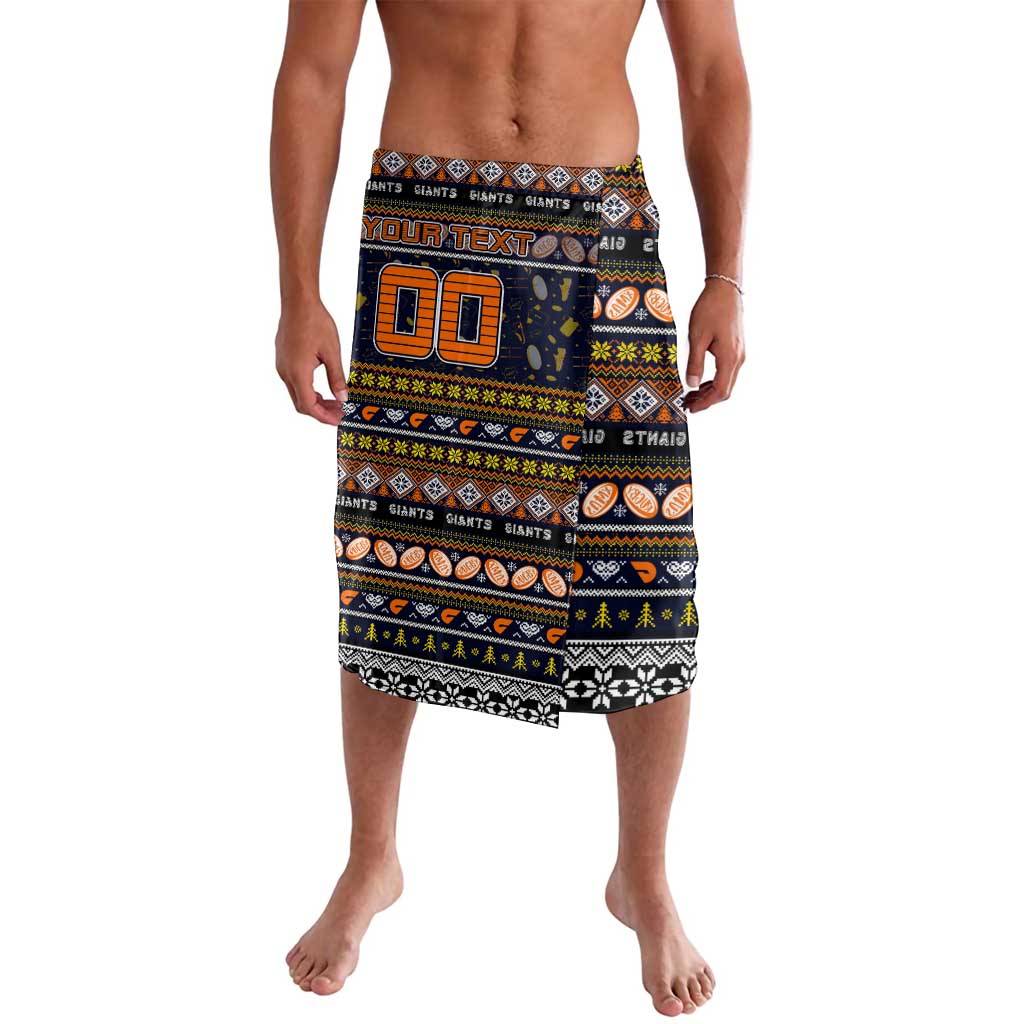 Personalized Giants Rugby Xmas Lavalava Australia AFL Mascot