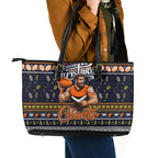Giants Football Xmas Leather Tote Bag Australia AFL Mascot