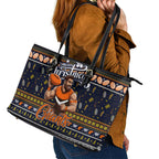 Giants Football Xmas Leather Tote Bag Australia AFL Mascot