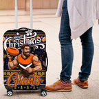 Giants Football Xmas Luggage Cover Australia AFL Mascot