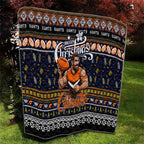 Giants Football Xmas Quilt Australia AFL Mascot