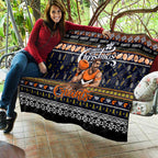 Giants Football Xmas Quilt Australia AFL Mascot