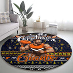 Giants Football Xmas Round Carpet Australia AFL Mascot