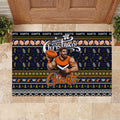 Giants Football Xmas Rubber Doormat Australia AFL Mascot