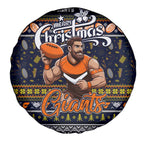 Giants Football Xmas Spare Tire Cover Australia AFL Mascot