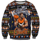 Personalized Giants Rugby Xmas Sweatshirt Australia AFL Mascot