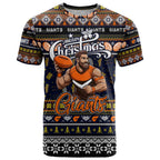 Personalized Giants Rugby Xmas T Shirt Australia AFL Mascot