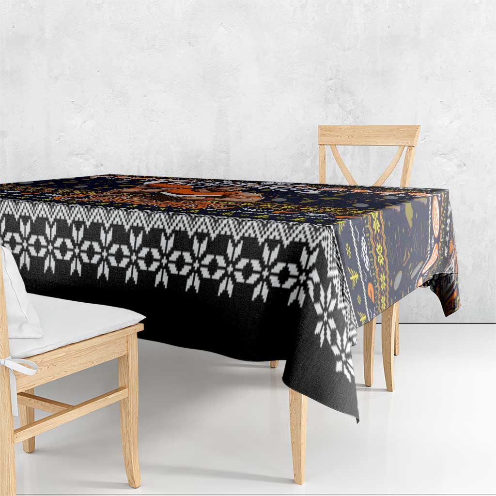 Giants Football Xmas Tablecloth Australia AFL Mascot