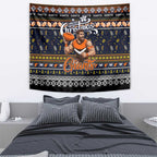 Giants Football Xmas Tapestry Australia AFL Mascot