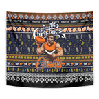 Giants Football Xmas Tapestry Australia AFL Mascot