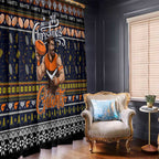 Giants Football Xmas Window Curtain Australia AFL Mascot