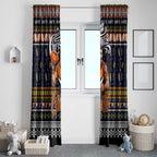 Giants Football Xmas Window Curtain Australia AFL Mascot