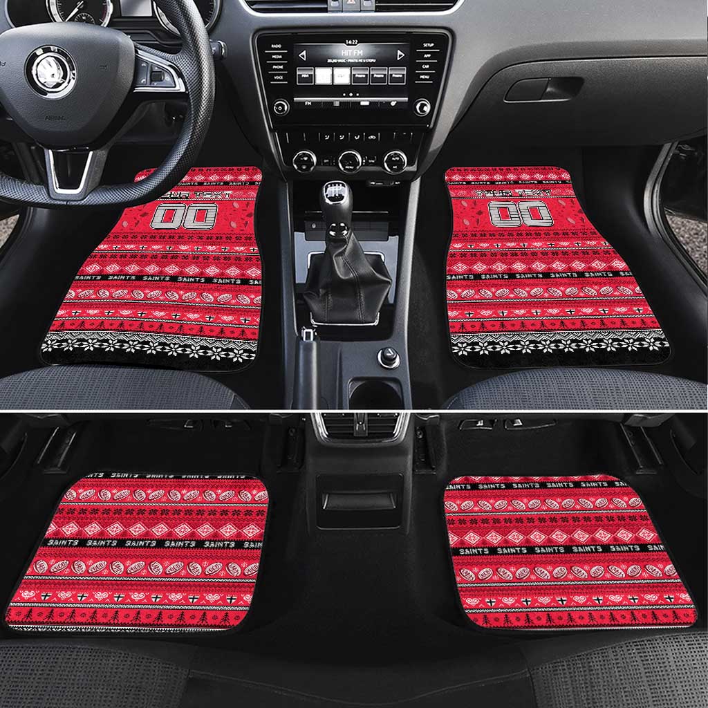 Saints Football Xmas Car Mats Australia AFL Mascot