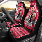 Saints Football Xmas Car Seat Cover Australia AFL Mascot
