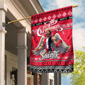 Saints Football Xmas Garden Flag Australia AFL Mascot
