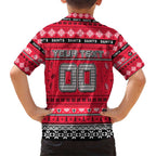 Personalized Saints Rugby Xmas Hawaiian Shirt Australia AFL Mascot