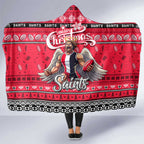 Saints Football Xmas Hooded Blanket Australia AFL Mascot