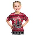 Personalized Saints Rugby Xmas Kid T Shirt Australia AFL Mascot