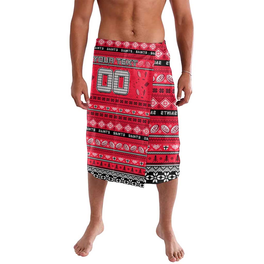 Personalized Saints Rugby Xmas Lavalava Australia AFL Mascot