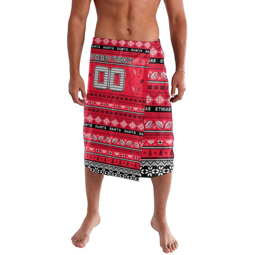 Personalized Saints Rugby Xmas Lavalava Australia AFL Mascot