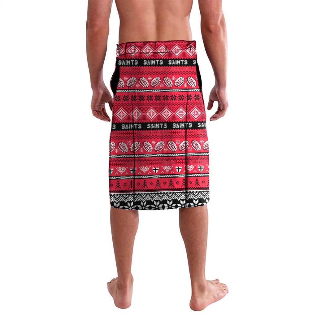 Personalized Saints Rugby Xmas Lavalava Australia AFL Mascot