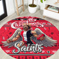 Saints Football Xmas Round Carpet Australia AFL Mascot