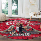 Saints Football Xmas Round Carpet Australia AFL Mascot