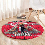 Saints Football Xmas Round Carpet Australia AFL Mascot