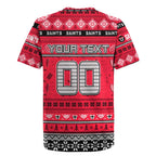 Personalized Saints Rugby Xmas Rugby Jersey Australia AFL Mascot