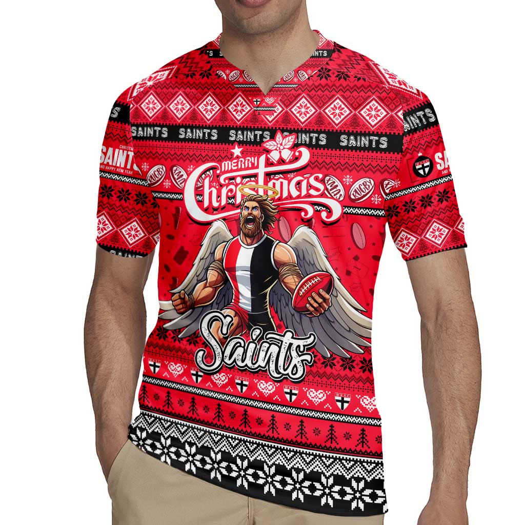 Personalized Saints Rugby Xmas Rugby Jersey Australia AFL Mascot