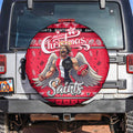 Saints Football Xmas Spare Tire Cover Australia AFL Mascot