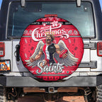 Saints Football Xmas Spare Tire Cover Australia AFL Mascot