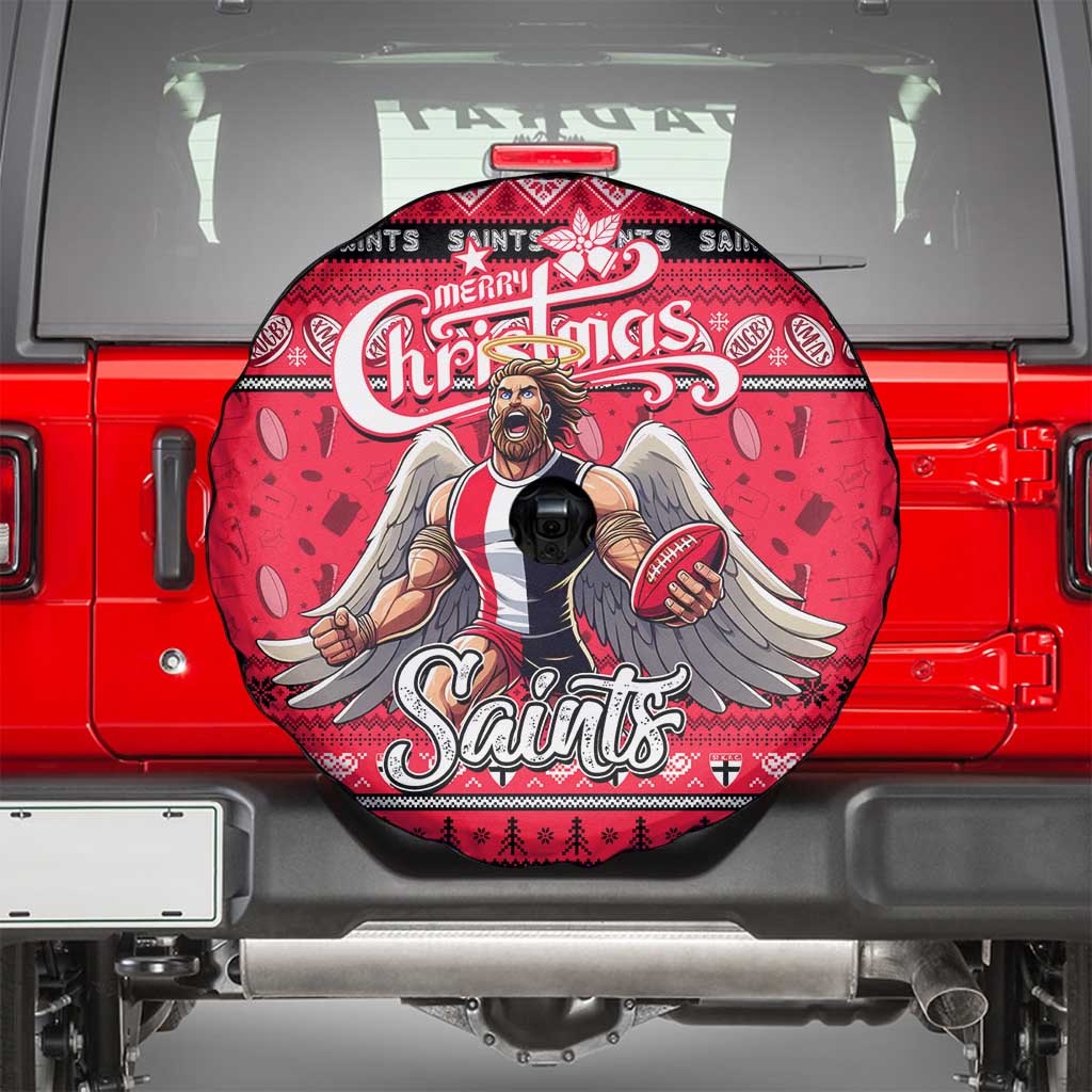 Saints Football Xmas Spare Tire Cover Australia AFL Mascot